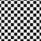 10 yd. Full Bolt: Fabric Editions Black Tile Check Cotton Fabric